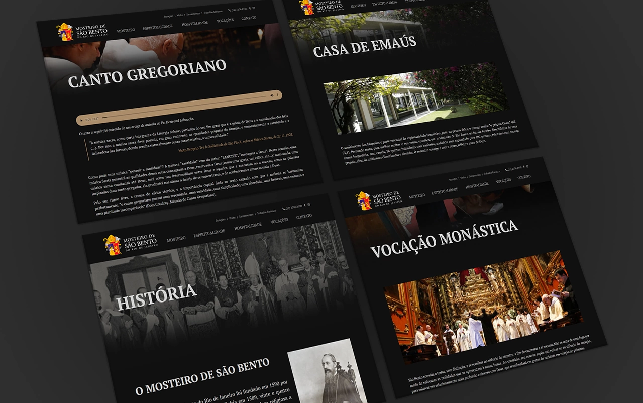 Mosteiro de São Bento — Site Institucional
