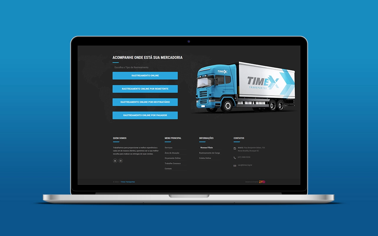 Timex — Site Institucional