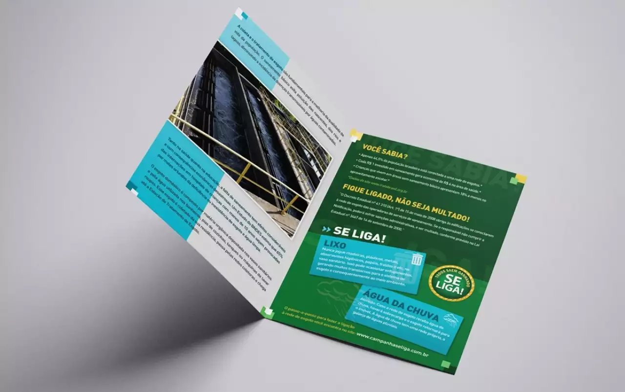 INEA — Folder Campanha Se Liga!
