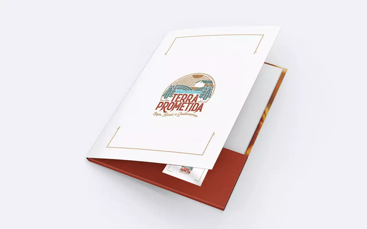 Terra Prometida — Identidade Visual e Papelaria