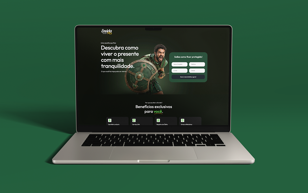 Envida Rio — Landing Page
