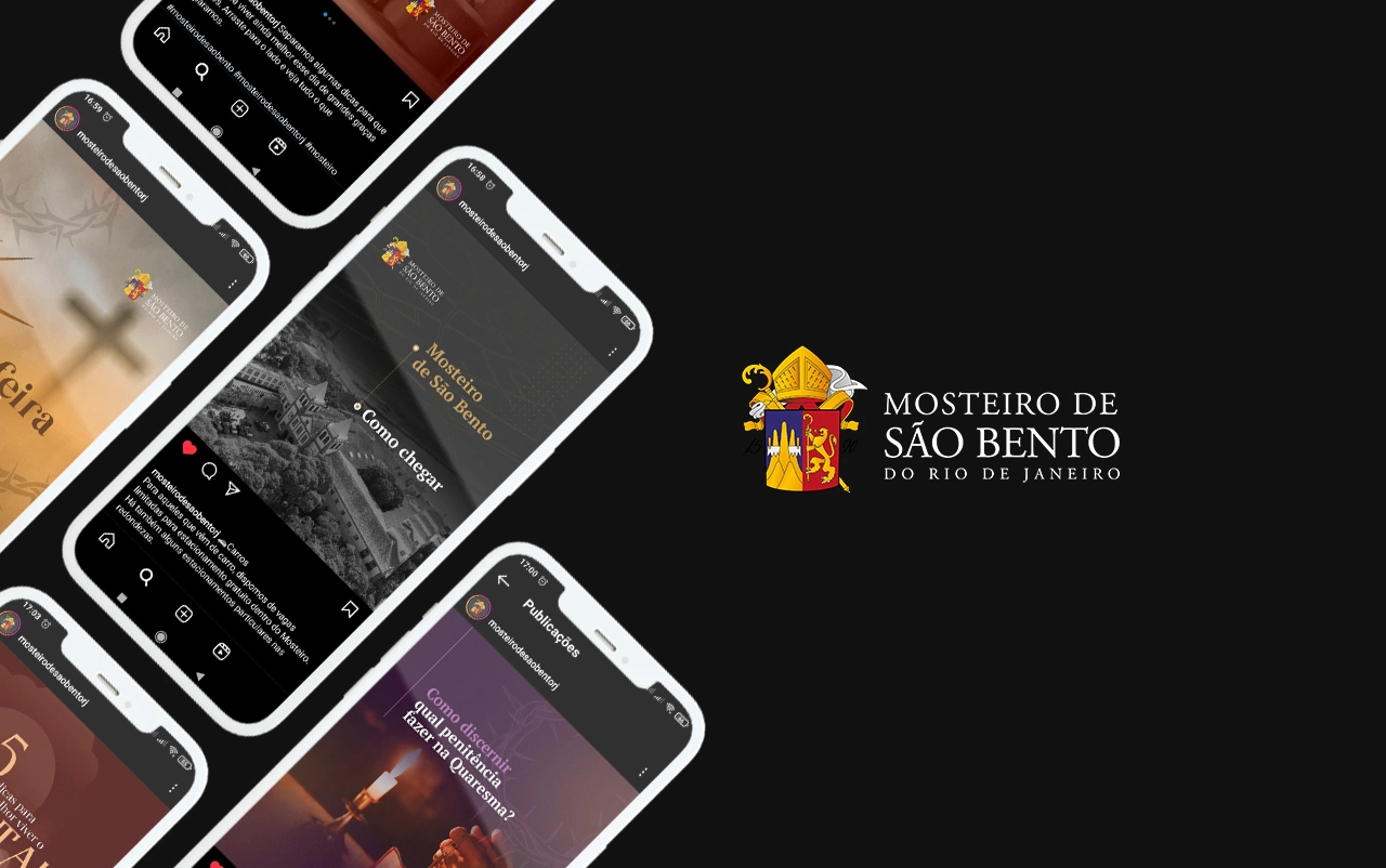 Mosteiro de São Bento — Gestão de Redes Sociais