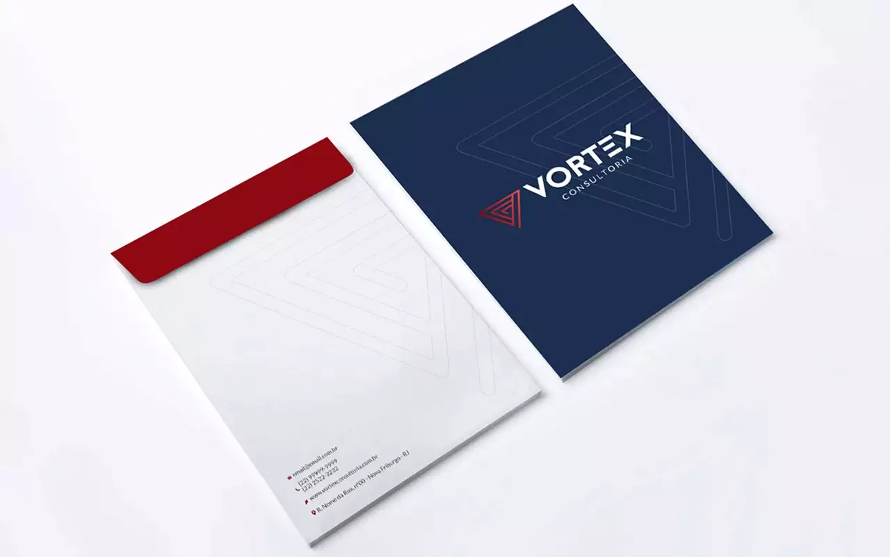 Vortex — Identidade Visual e Papelaria
