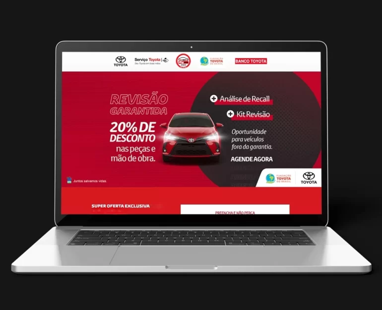 Toyota Landing Page