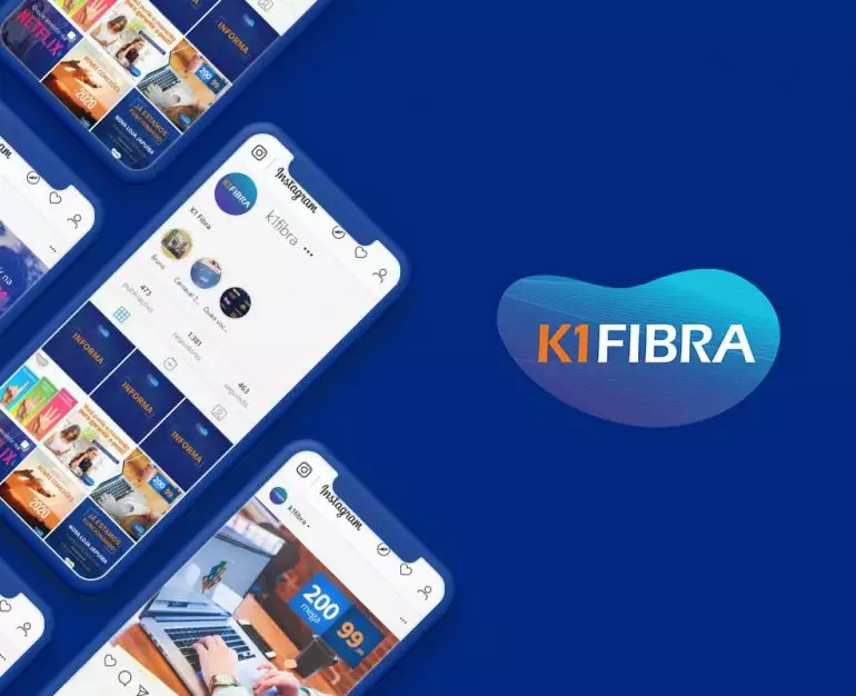 K1 Fibra  Social Media